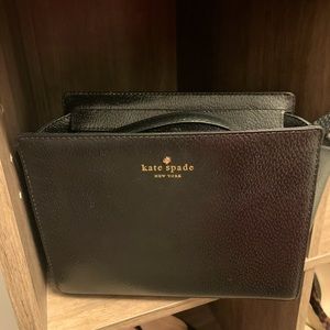 Kate spade crossbody black purse